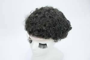 Remplacement de la dentelle PU de 4 mm, 6 mm, 8 mm, 10 mm, 12 mm pour les <span class=keywords><strong>cheveux</strong></span> ondulés, les <span class=keywords><strong>cheveux</strong></span> crépus, les toupees afro, les toupees crépus permanents pour hommes - Product Image 5