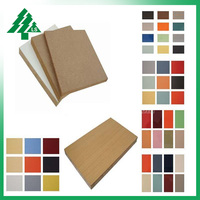 Panneau de bois MDF mélamine 18mm15mm panneau HDF feuille stratifiée panneaux MDF 2mm 3mm panneau décoratif MDF
