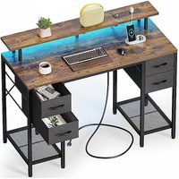 Bureau d'ordinateur moderne et minimaliste avec tiroir, idéal pour chambre individuelle ou bureau, table d'écriture de haute qualité à prix de gros