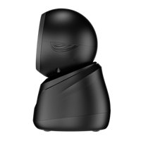 Pemindai Barcode USB Omnidirectional Henex untuk Desktop 1D 2D QR Otomatis Tanpa Sentuh dengan Status Stok