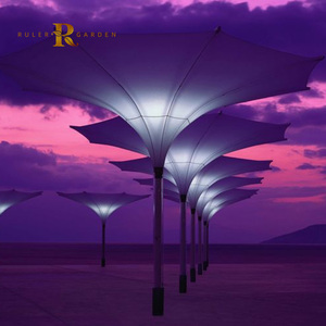 <span class=keywords><strong>Parasol</strong></span> Moderne d'Extérieur <span class=keywords><strong>pour</strong></span> Jardin, Hôtel, Piscine - <span class=keywords><strong>Parasol</strong></span> Tulipe à Mât Central, Mobilier d'Extérieur, Auvent Pliant Imperméable <span class=keywords><strong>pour</strong></span> Repas - Product Image 1