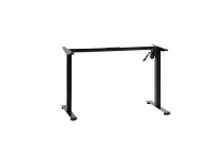 Bureau assis-debout ergonomique moderne en métal à hauteur réglable à prix super bas, bureau debout à moteur unique, ne comprend pas de plateau
