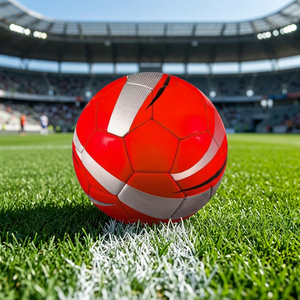 Ballon de football Soccer Max GS-SB-77 en PVC durable et léger pour les clubs d'entraînement des jeunes, les séances d'entraînement régulières, utilisation en intérieur/extérieur - Product Image 2