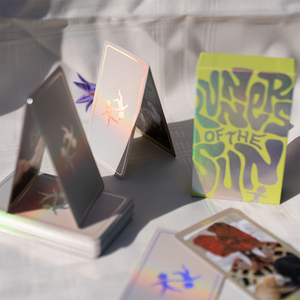 オラクル女神猫カスタムデザインタロットデッキ個人用ロゴプリントプラスチックアートペーパーアニメガイダンスゲーム遊びアクセサリー - Product Image 3