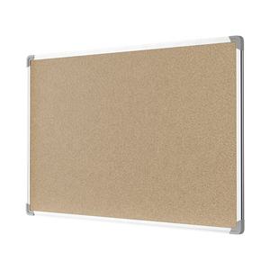 Tablero <span class=keywords><strong>de</strong></span> Mensajes <span class=keywords><strong>de</strong></span> Corcho Natural con Marco <span class=keywords><strong>de</strong></span> Aluminio para Dormitorio y Cocina, MOQ Bajo, Listo para Exportar - Product Image 1