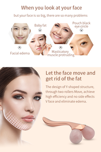 3D <span class=keywords><strong>นวด</strong></span>หน้าด้วยหินธรรมชาติหัวคอหยกนวดหน้าและกัวซาเซ็ทลูกกลิ้งหยกสีเขียว - Product Image 5