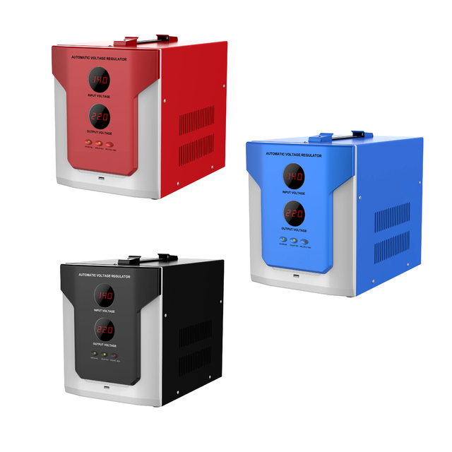 Relay Stabilizers 5000VA 5kVA Single Phase AC 220V Desktop Automatic Voltage Regulator Stabilizer Factory Price for Appliances
