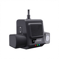 Versi Eropa 4G AI Smart Dashcam LCD603 CAT4EU dengan visi malam 1080P lensa ganda mobil DVR perekam Video CMSV7 1 tahun garansi