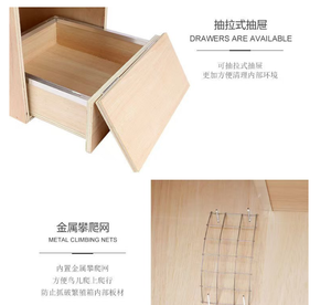 Bằng Gỗ Parakeet Lồng Hộp Aviary Budgie Lồng Phụ Kiện Cho Chim Chăn Nuôi Giao Phối Cho Cockatiel Finch Lovebirds Conure - Product Image 2