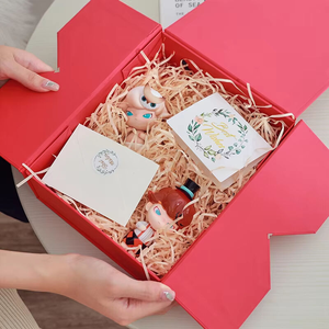 Scatola Regalo Creativa Personalizzata all'Ingrosso, Confezione di Lusso Riutilizzabile in Cartone Rigido con Doppia Apertura e Manico <span class=keywords><strong>per</strong></span> Profumi - Product Image 4