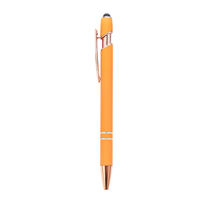 Stylo bille personnalisable avec logo, en plastique, avec lumière laser rotative pour la publicité, stylo bille promotionnel rétractable en aluminium - Product Image 3