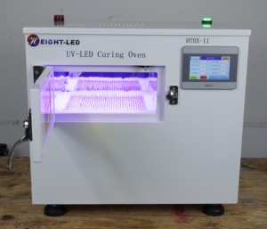 Lámpara LED UV de 4 longitudes de onda con caja de curado, <span class=keywords><strong>purga</strong></span> de nitrógeno sin oxígeno, calentamiento de 810nm para sellado de módulos de batería - Product Image 2