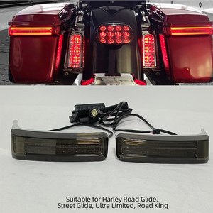ไฟท้าย LED แบบดัดแปลงสำหรับ Harley Road Glide Street Glide ปี 2014-2023 - Product Image 4