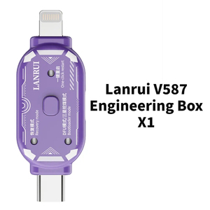 Boîtier d'ingénierie Lanrui V587 pour iPhone : Mode de récupération DFU, téléchargement, réparation du système en un clic, correction de la boucle de démarrage - Product Image 6