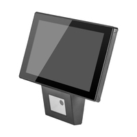 Terminal de vente au détail Android Windows avec écran tactile de 10,1 pouces, lecteur de codes-barres 1D/2D Newland intégré, montage mural