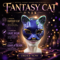Masque facial intégral élégant en plastique, écologique, pour événements d'entreprise, fêtes, logo personnalisé, vente en gros