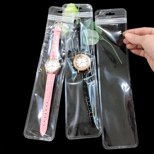 Busta per Orologi Opaca Lucida Trasparente in Plastica con Chiusura a Zip per Gioielli e Cancelleria - Product Image 4