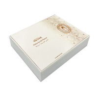 Boîte à chocolat en bois pour EID MUBARAK, nouveau design personnalisé, boîte avec laque blanche, de luxe
