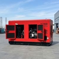 Generator Diesel Industri 50KW 50KVA Silent dengan Auto Start, Remote Start, ATS 200A, dan Kanopi Kedap Suara