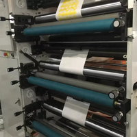 Imprimante flexographique numérique pour gobelets en papier, rouleau à rouleau, 1 à 10 couleurs, machine d'impression flexo pour étiquettes non tissées