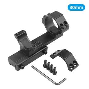 Rear Extension Integrated Matte Black Clamp Optic Mount 30mm Lightweight 144g Aluminum Alloy 11mm Dovetail Base - Product Image 1
