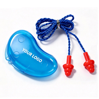 Bouchons d'oreilles en silicone avec cordon, réduction du bruit de 32 dB, réutilisables, vente en gros d'usine, OEM ODM acceptés