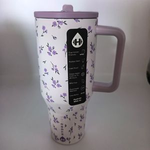 32oz & 40oz Large Capacity Car Tumbler With Handle Leakproof Sealed Lid Vacuum <b>Insulated</b> <b>Mug</b> - Product Image 4