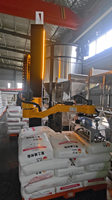 Robot de dépalettisation industriel pour sacs tissés, équipement automatique de déstockage pour lignes de production de farine, sucre et poudres chimiques