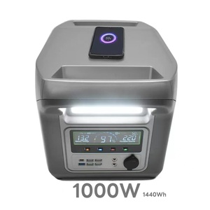 Générateur solaire portable 2000W 2201Wh, station d'alimentation, batterie au phosphate de fer lithium, rack de serveur, stockage d'énergie, radio d'urgence - Product Image 4