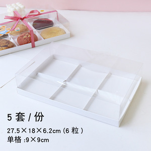 Pop Mini ekmek kek Up Donut ambalaj pembe kutu ekmek Cupcakes kekler için tek kullanımlık Kraft kağıt paketi parti Favor - Product Image 4