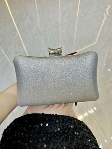 Bolsos de mano con diamantes de imitación 2026 para mujer, bolsos de noche brillantes, bolsos de hombro de cristal, bolsos de novia elegantes, bolsos cruzados con asa. - Product Image 5