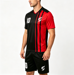 Nouveaux maillots de handball à col en V, uniformes de handball, sublimation, t-shirt de handball pour hommes - Product Image 2