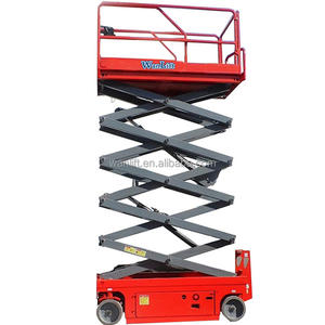 Nouvelle plate-forme de levage électrique pliable de 6 mètres en acier Wanlift pour échafaudage et accès en fauteuil <span class=keywords><strong>roulant</strong></span> capacité de 4 personnes - Product Image 4