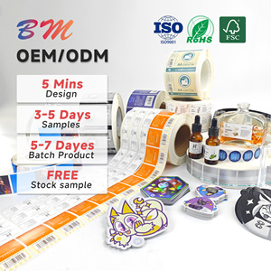 Không thấm nước PET mờ nhãn <span class=keywords><strong>Sticker</strong></span> giấy trong suốt có thể in vinyl tùy chỉnh kích thước dán rõ ràng dính <span class=keywords><strong>Sticker</strong></span> - Product Image 6