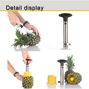 Beeman มีดตัด<span class=keywords><strong>สับปะรด</strong></span>,อุ<span class=keywords><strong>ป</strong></span>กรณ์ครัวมีดปอกตาเพื่อความปลอดภัย - Product Image 2