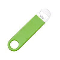 Ouvre-bouteille de bière plat en métal de grande taille Impression UV Laser personnalisé Lame de barre vierge en acier inoxydable Ouvre-bouteille UV Laser personnalisé