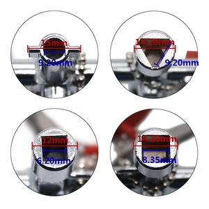 DIHAO Outil multifonction pour plombiers, clé 4 voies pour boîtier de compteur gaz/électricité, outil de plomberie pour radiateur, clés de gaz et d'eau pour plombiers, neuf - Product Image 2