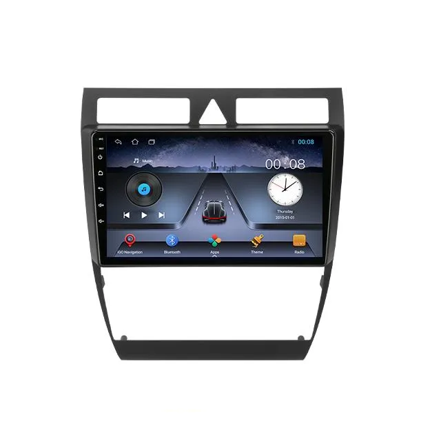 Araba Carplay Android 12 oto navigasyon multimedya ses radyo Video oynatıcı AUDI A6 için A6L A7 C7 RS6 2012 201-