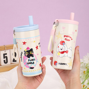 316 Stainless Steel <b>Insulated</b> Vacuum Tumbler With Straw Travel Coffee <b>Mug</b> First-class Quality Gift Packaging - Product Image 4