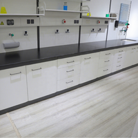 Table de travail de laboratoire de chimie de haute qualité à prix de gros, îlot de travail de laboratoire