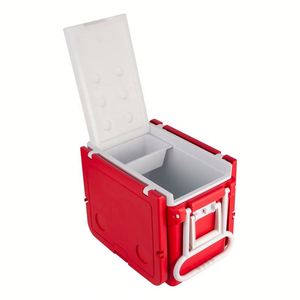 Hot Selling Custom Logo 32L <b>Portable</b> Camping Folding Insulation Cooler Box Foldable <b>Table</b> with Chair Wheeled <b>Portable</b> Coolers - Product Image 4