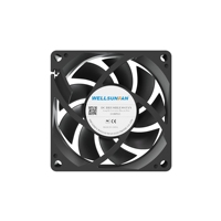 Ventilateur axial CC sans balais WellSunFan FD07015 avec dissipateur thermique en cuivre, pièce de rechange pour boîtier d'ordinateur et équipement d'aquarium