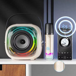 Fabbrica 30W attiva RGB illuminazione Karaoke Woofer compatibile telefoni cellulari cellulari lettori <span class=keywords><strong>Audio</strong></span> schede di memoria 8W potenza di uscita - Product Image 3