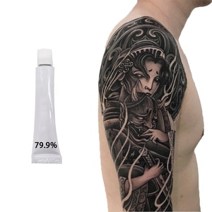Productos al por mayor para el cuidado posterior del tatuaje: Crema natural para tatuajes de 10G, 30G, 50G y Crema en polvo para tatuajes al 79.9% para uso permanente en maquillaje. - Product Image 4
