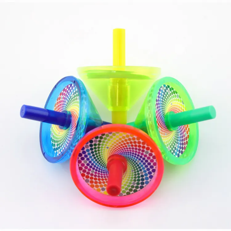 Promosyon yeni tasarım gençler Gyro şekli Mini 4 renk çocuklar için su renk kalem küçük hediye oyuncak
