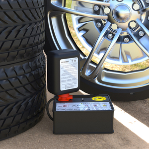 Scellant pour pneus, <span class=keywords><strong>gonfleur</strong></span> de pneus de voiture électrique portable haute performance 12V avec scellant - Product Image 6