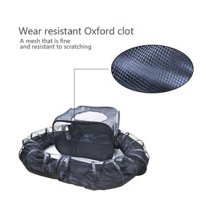 Recinto per Animali Domestici da Interno/Esterno, Modello Solido e Traspirante, per Porcellini d'India e Piccoli Animali, Tenda Pop-up con Vassoio in Plastica - Product Image 3