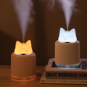 Hot Sale Cute Animal Shaped Air Mini USB Cool <b>Mist</b> <b>Humidifier</b> With Night Light for Home Office Car - Product Image 5