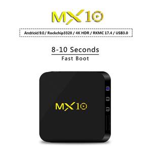 Boîtier TV Android 9.0 Em MX10 4G/32G Lecteur multimédia RK3328 pour TV Box avec prise en charge Mali-450 - Product Image 5