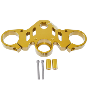 Puente de abrazadera de horquilla superior de árbol triple superior CNC dorado para YAMAHA YZF R15 V4 2021-2022 - Product Image 5